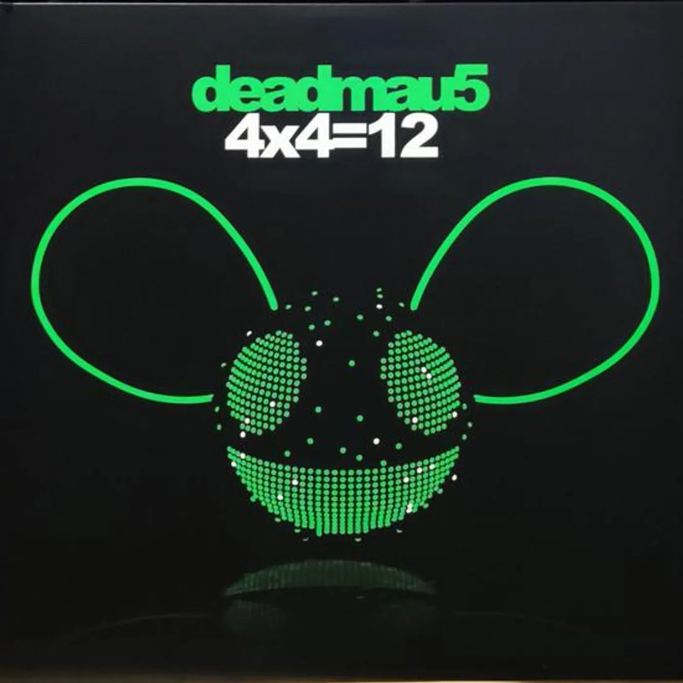 deadmau5 4X4=12 (TRANSPARENT GREEN VINYL/2LP) Vinyl Record