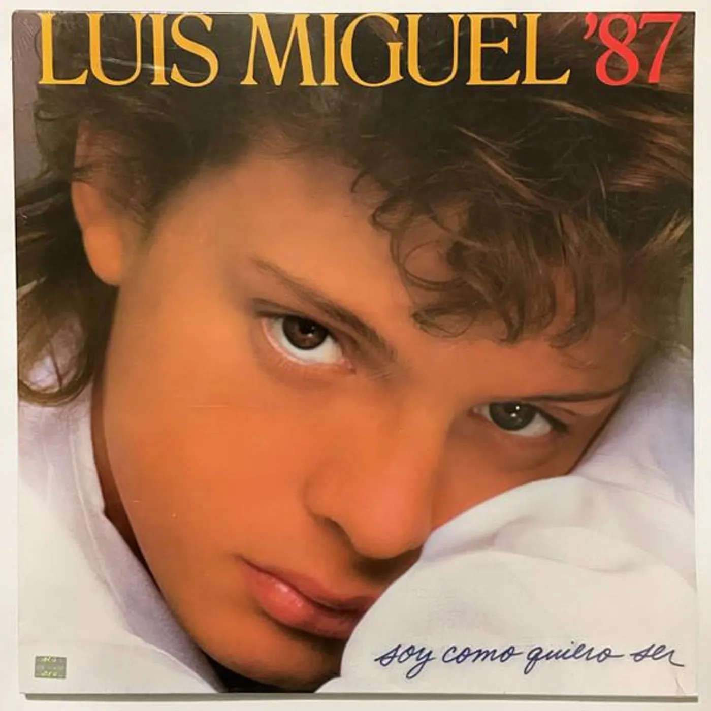 Luis Miguel 87 SOY COMO QUIERO SER Vinyl Record