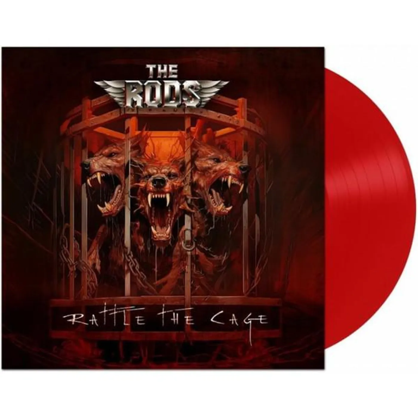 Rods Rattle The Cage (Red) Vinyl Record