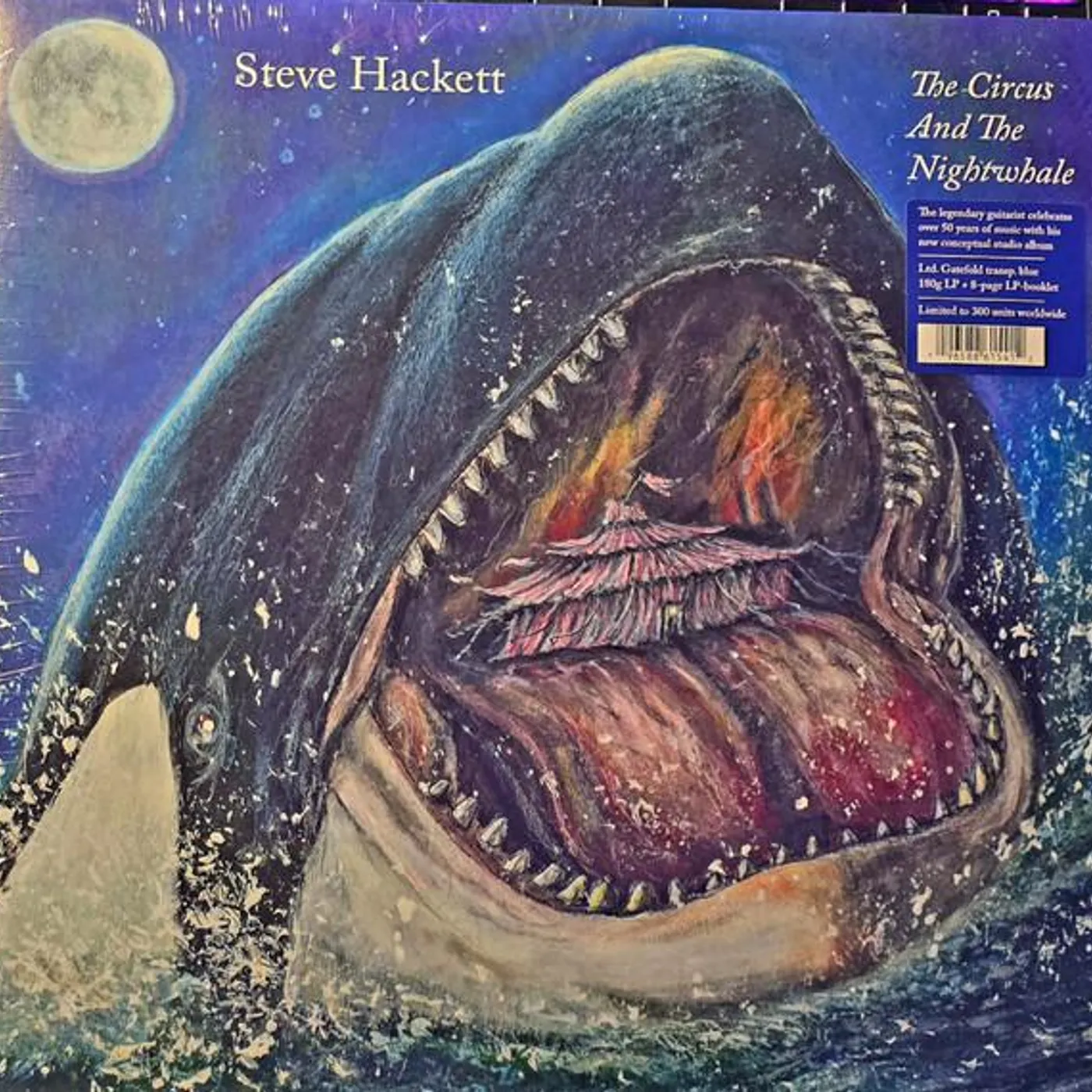 Steve Hackett CIRCUS & THE NIGHTWHALE Vinyl Record