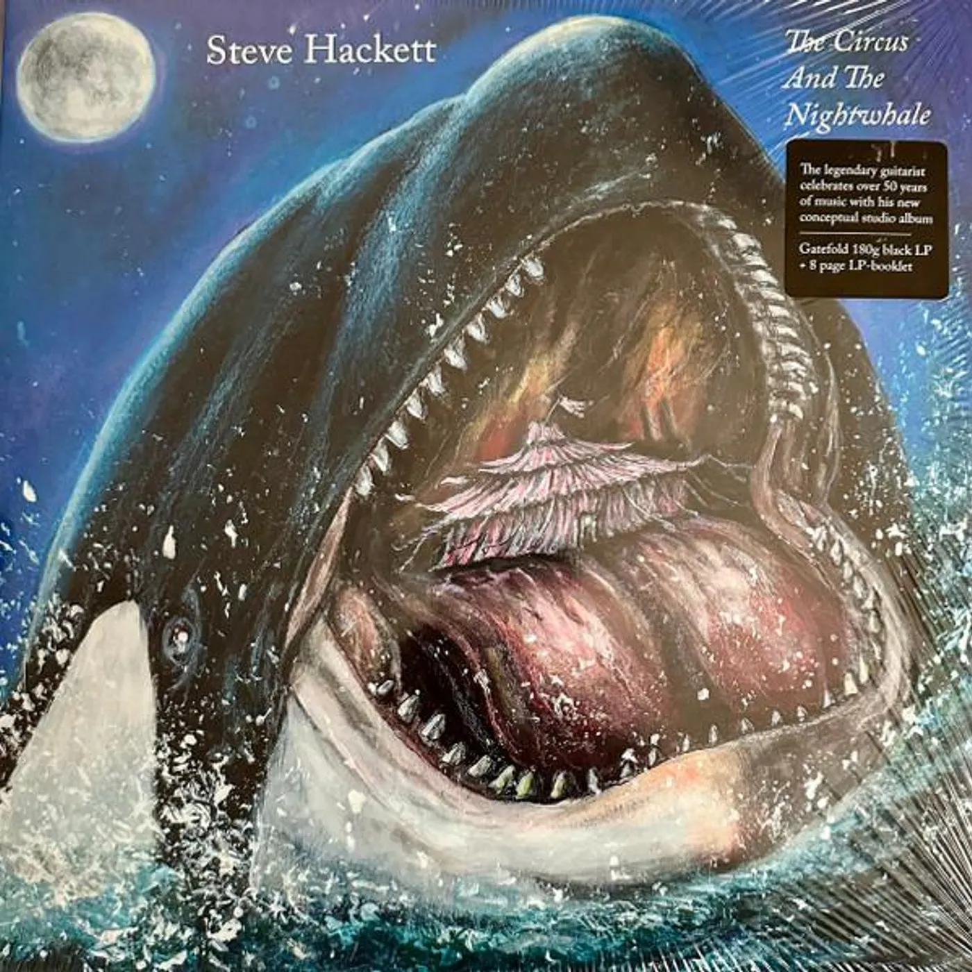 Steve Hackett CIRCUS & THE NIGHTWHALE Vinyl Record