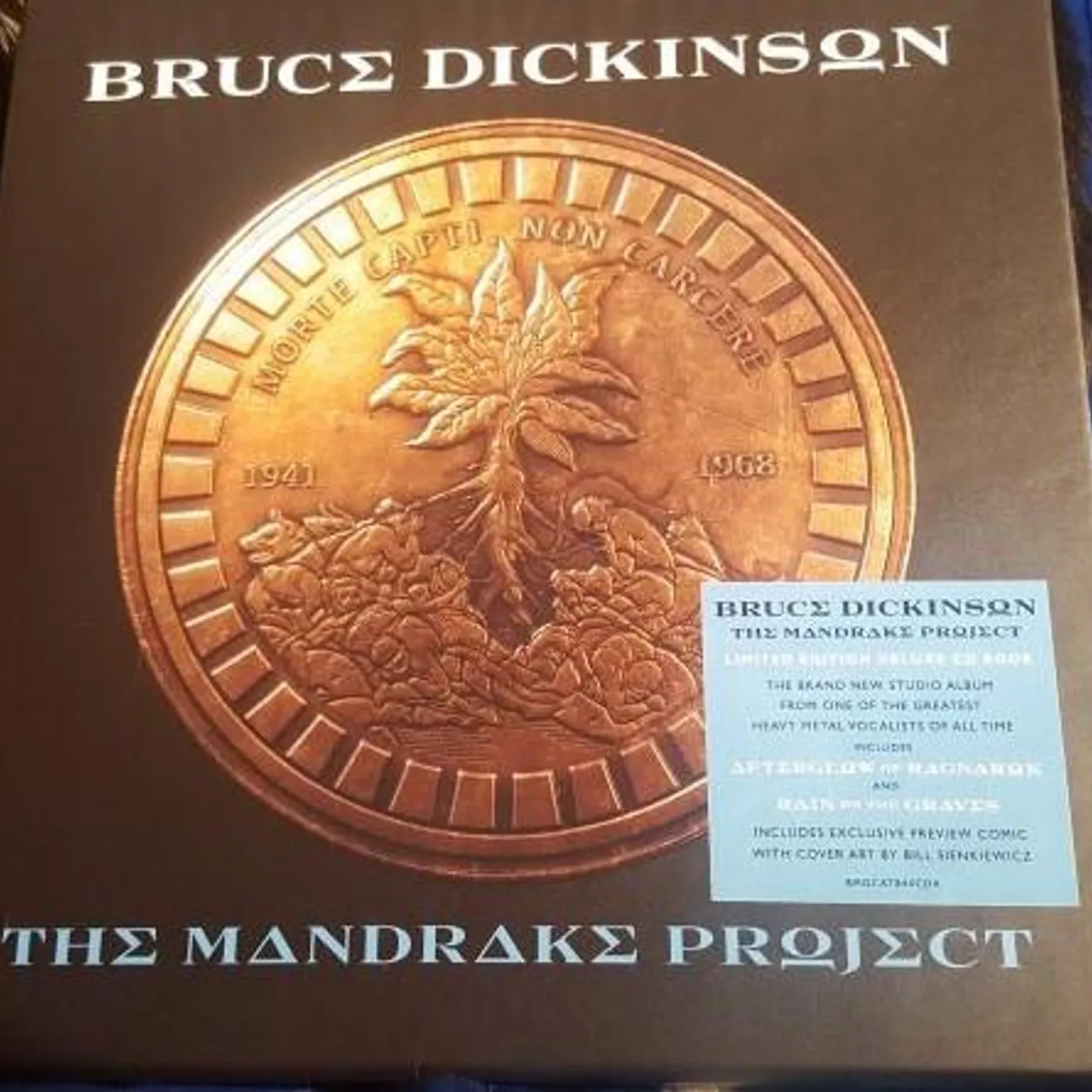 Bruce Dickinson MANDRAKE PROJECT (DELUXE) CD