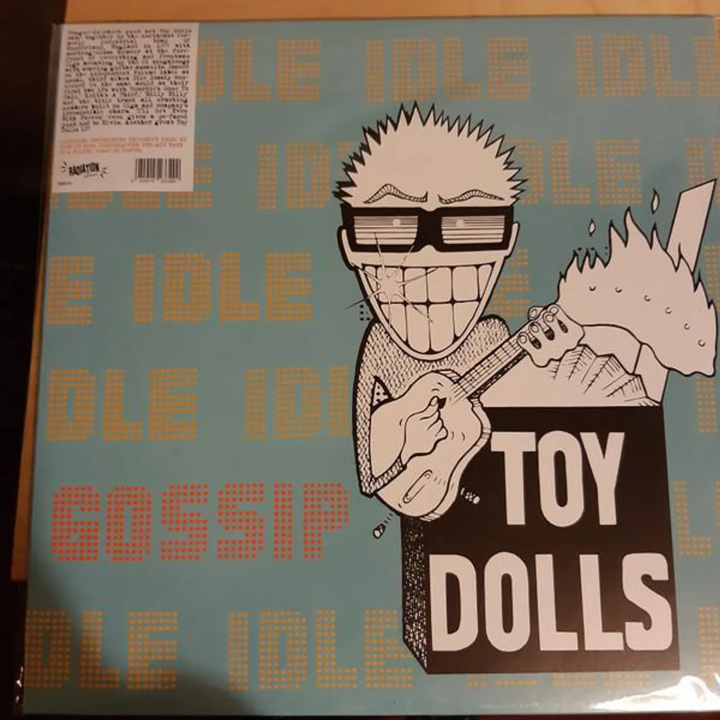 The Toy Dolls IDLE GOSSIP Vinyl Record