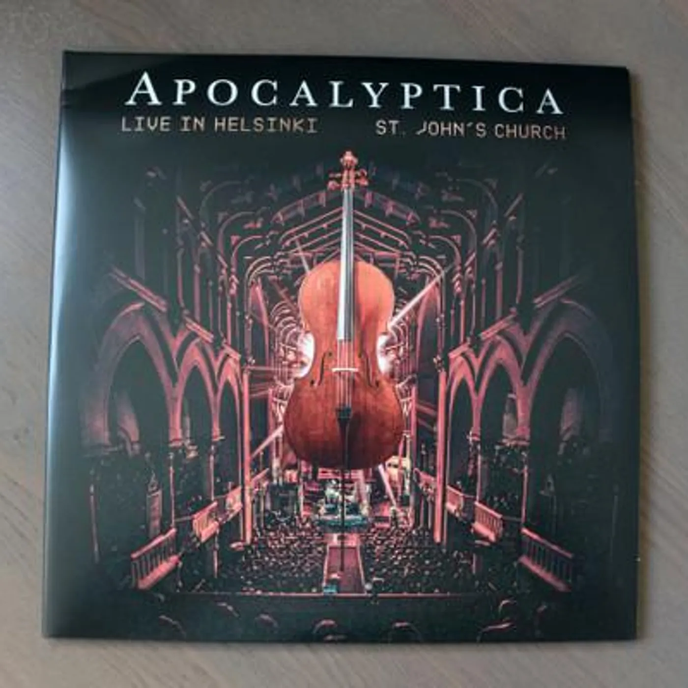 Apocalyptica LIVE IN HELSINKI ST. JOHN'S CHURCH (2LP/TRANSPARENT ORANGEN VINYL) Vinyl Record