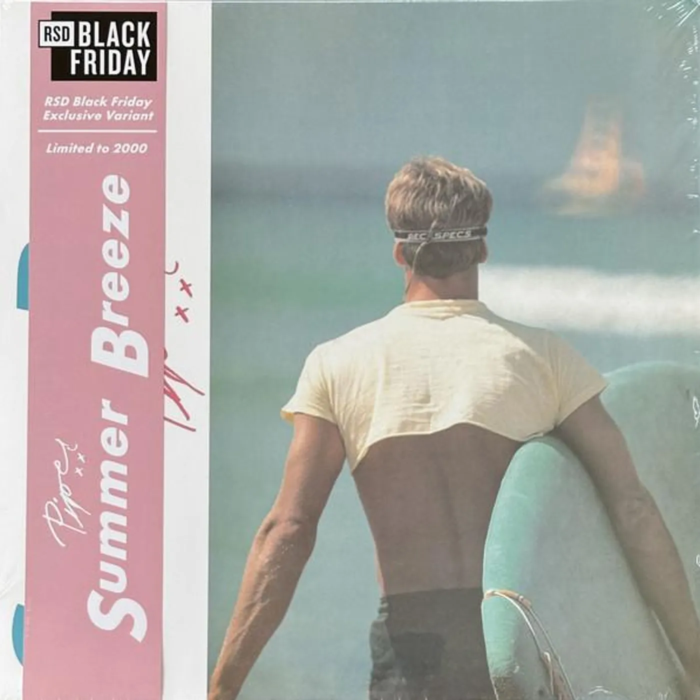 PIPER Summer Breeze (Blue/White Marble) Vinyl Record