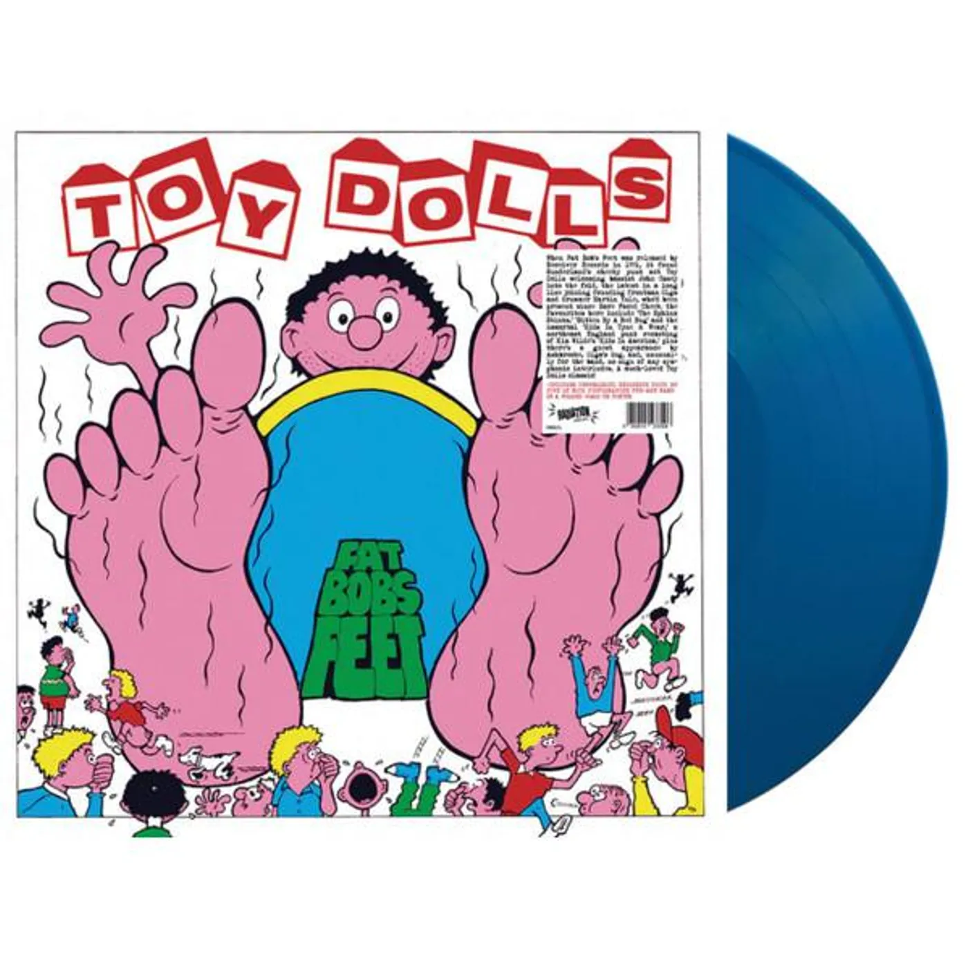 The Toy Dolls FAT BOBS FEET Vinyl Record