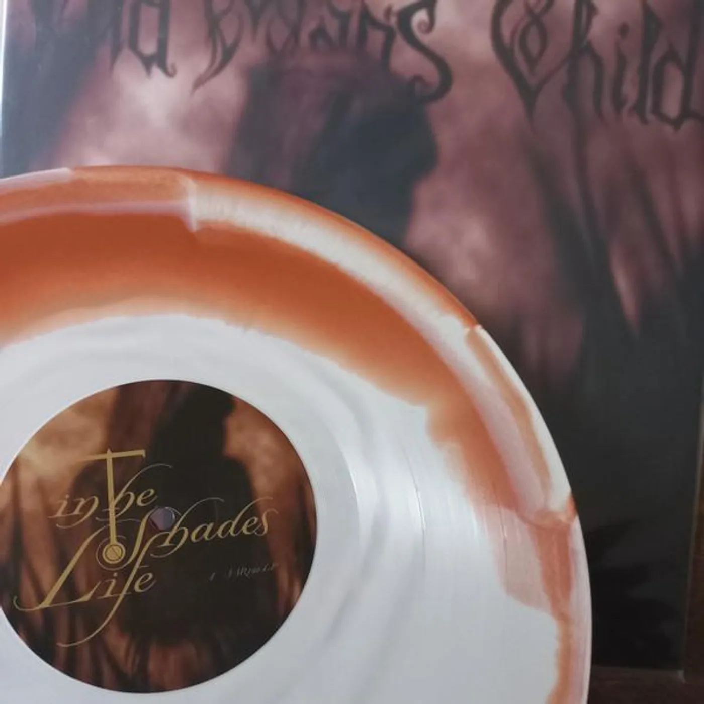 Old Man's Child IN THE SHADES OF LIFE (WHITE/BROWN VINYL) Vinyl Record