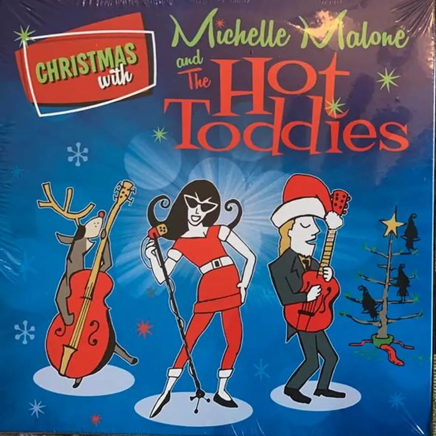 CHRISTMAS WITH MICHELLE MALONE AND THE HOT TODDIES Vinyl Record