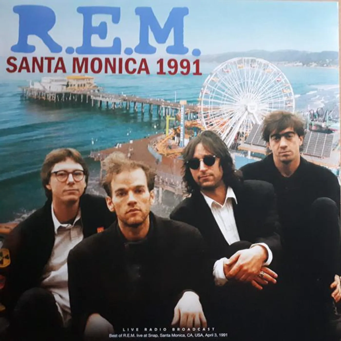 R.E.M. SANTA MONICA 1991 Vinyl Record