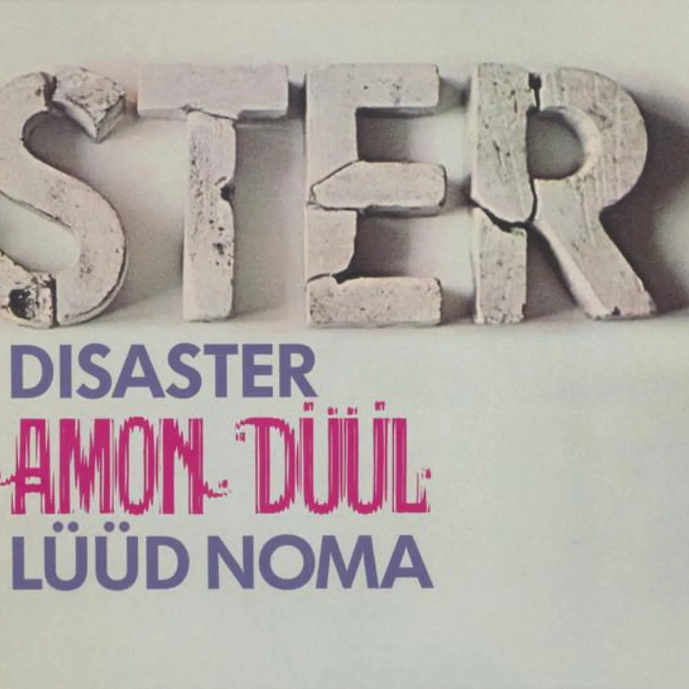 Amon Düül DISASTER (LUUD NOMA) CD