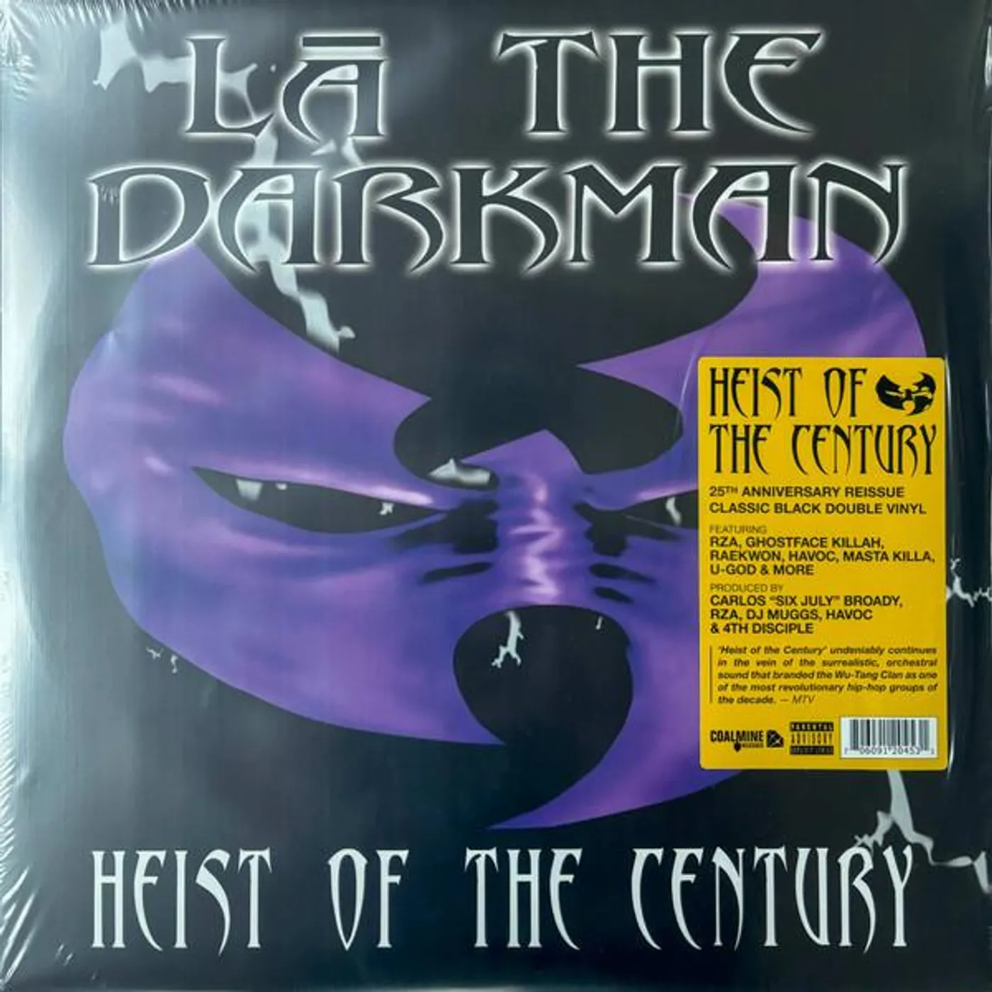 La The Darkman HEIST OF THE CENTURY Vinyl Record