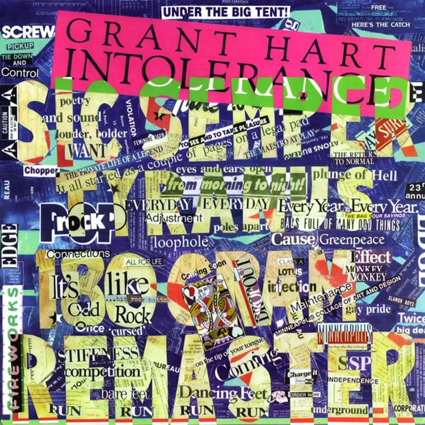 Grant Hart Intolerance Vinyl Record