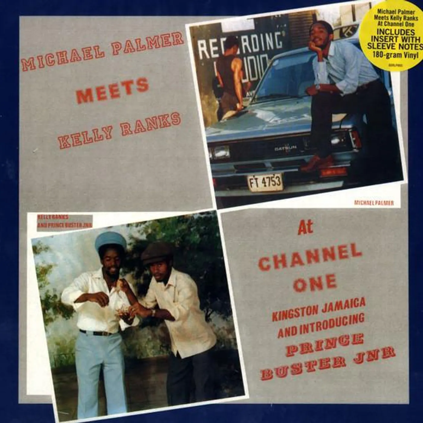 Michael Palmer MEETS KELLY RANKS AT CHANNEL ONE (180G) Vinyl Record