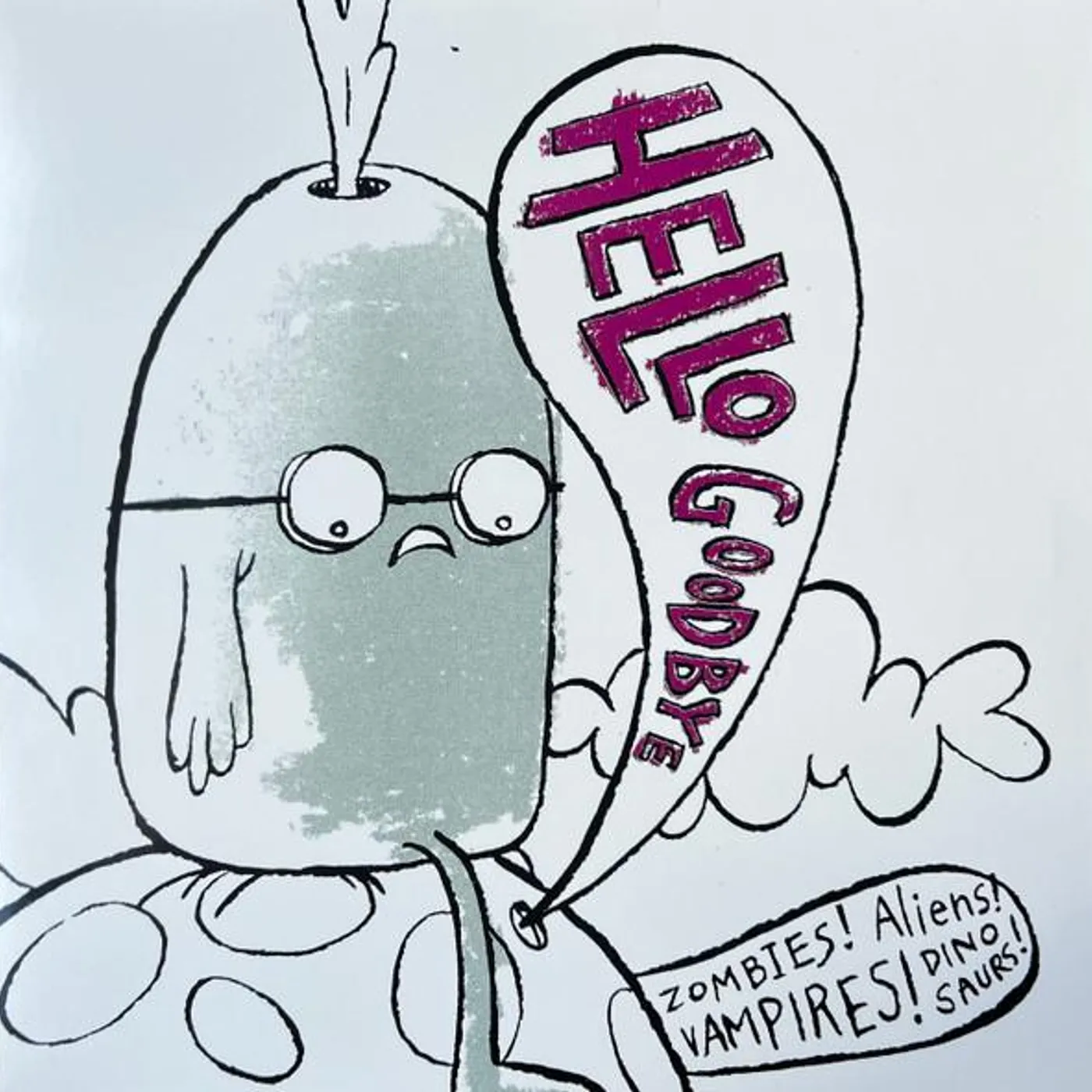 Hellogoodbye Zombies! Aliens! Vampires! Dinosaurs! (Color In Color) Vinyl Record