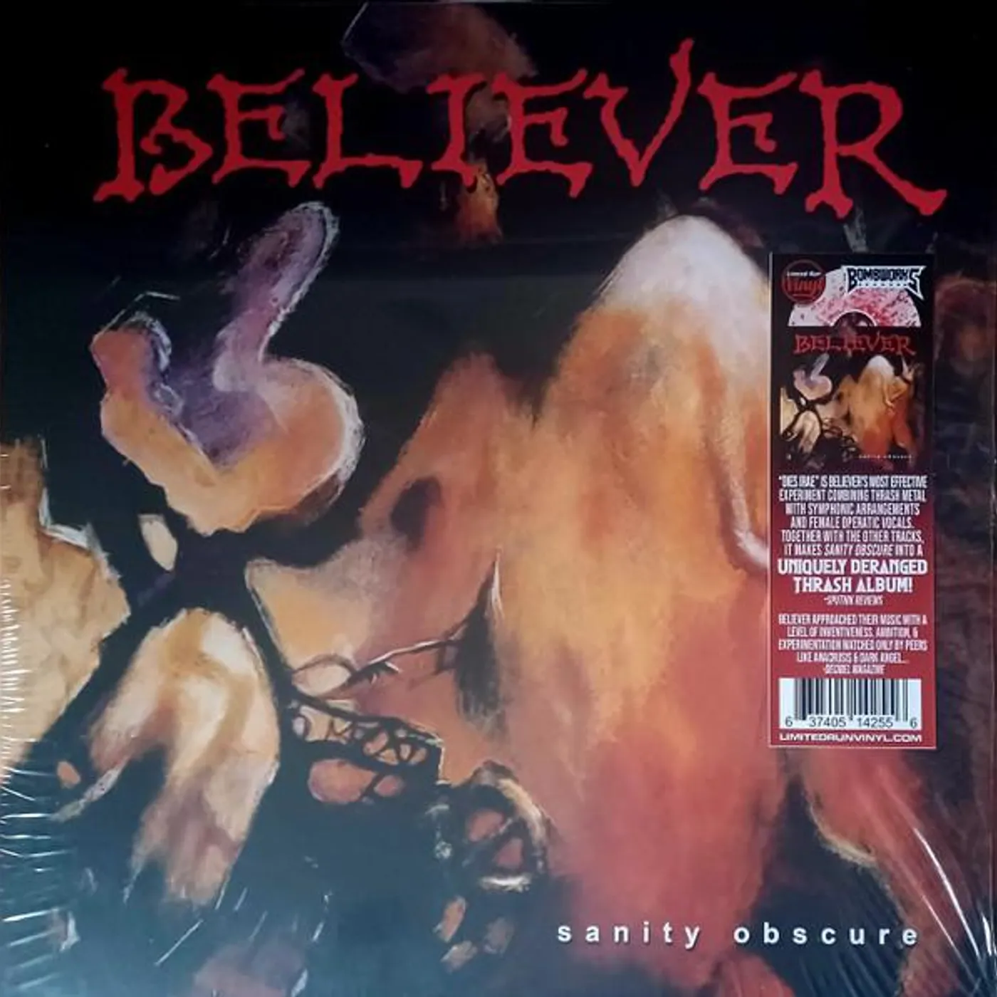 Believer SANITY OBSCURE (RED VINYL) Vinyl Record