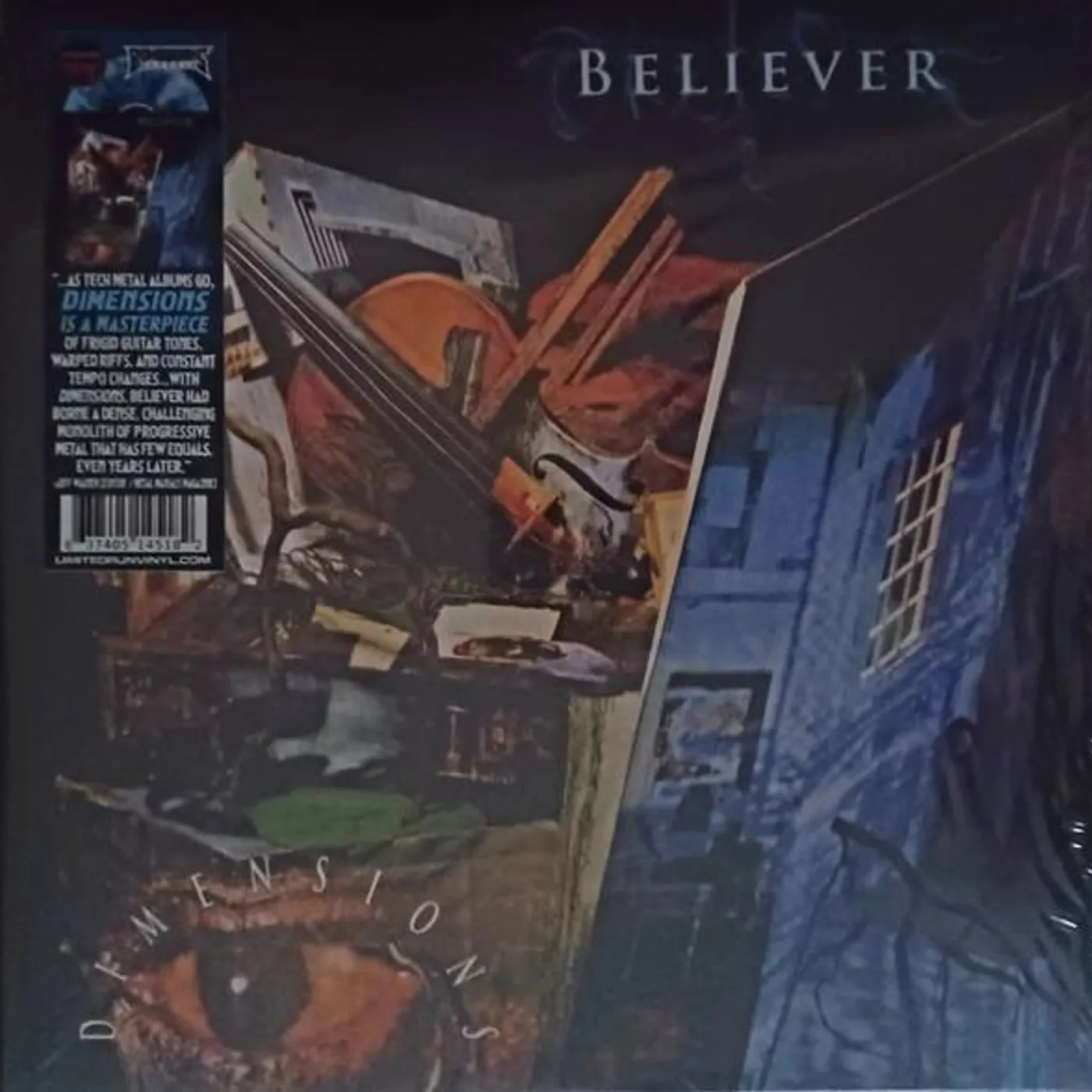Believer DIMENSIONS (BLUE VINYL) Vinyl Record