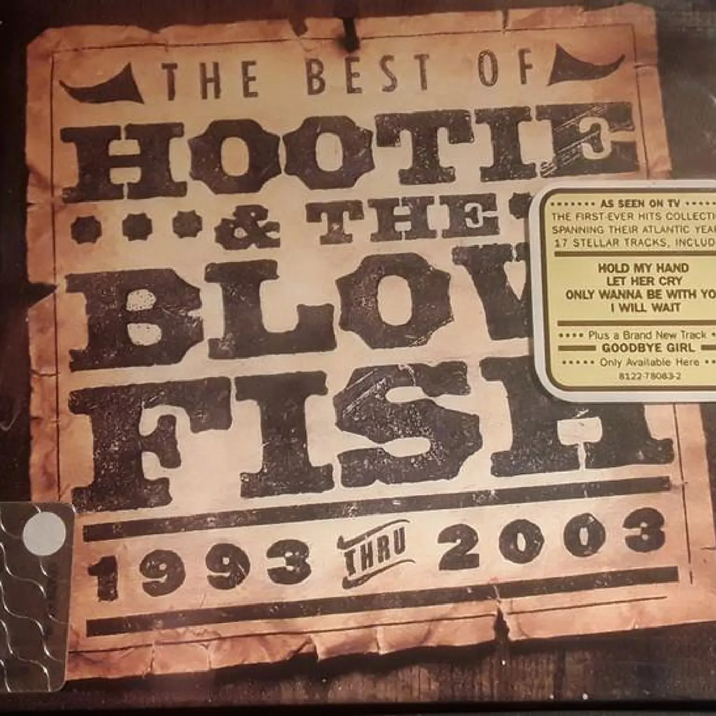 Hootie & The Blowfish BEST OF 1993-2003 CD