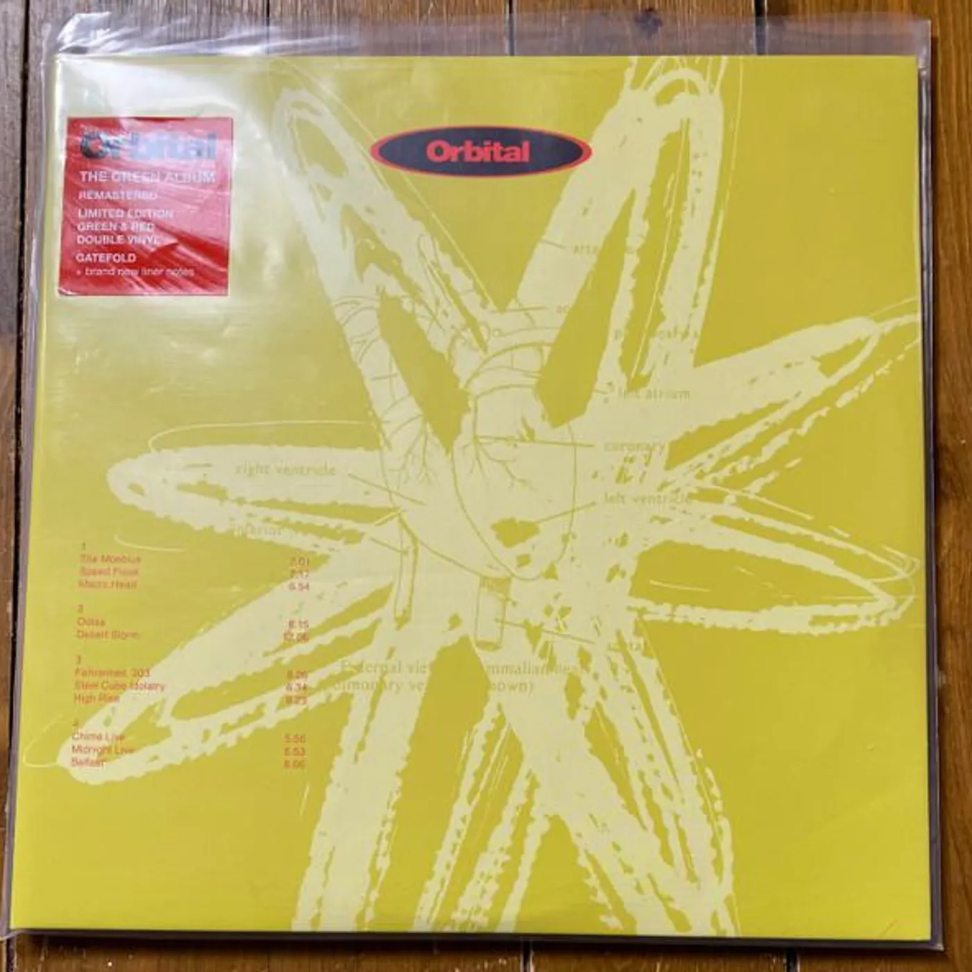 Orbital (The Green Album) (Green & Red Vinyl/2LP) Vinyl Record