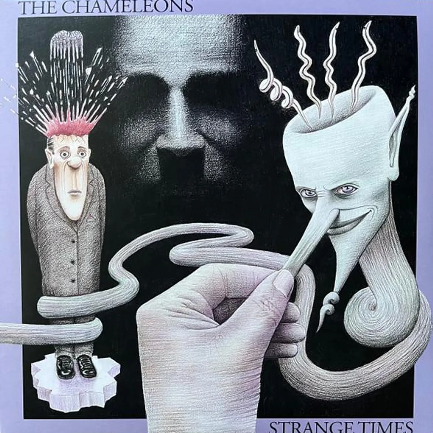 The Chameleons Strange Times (3LP/Remastered/Tourquise & Grey) Vinyl Record