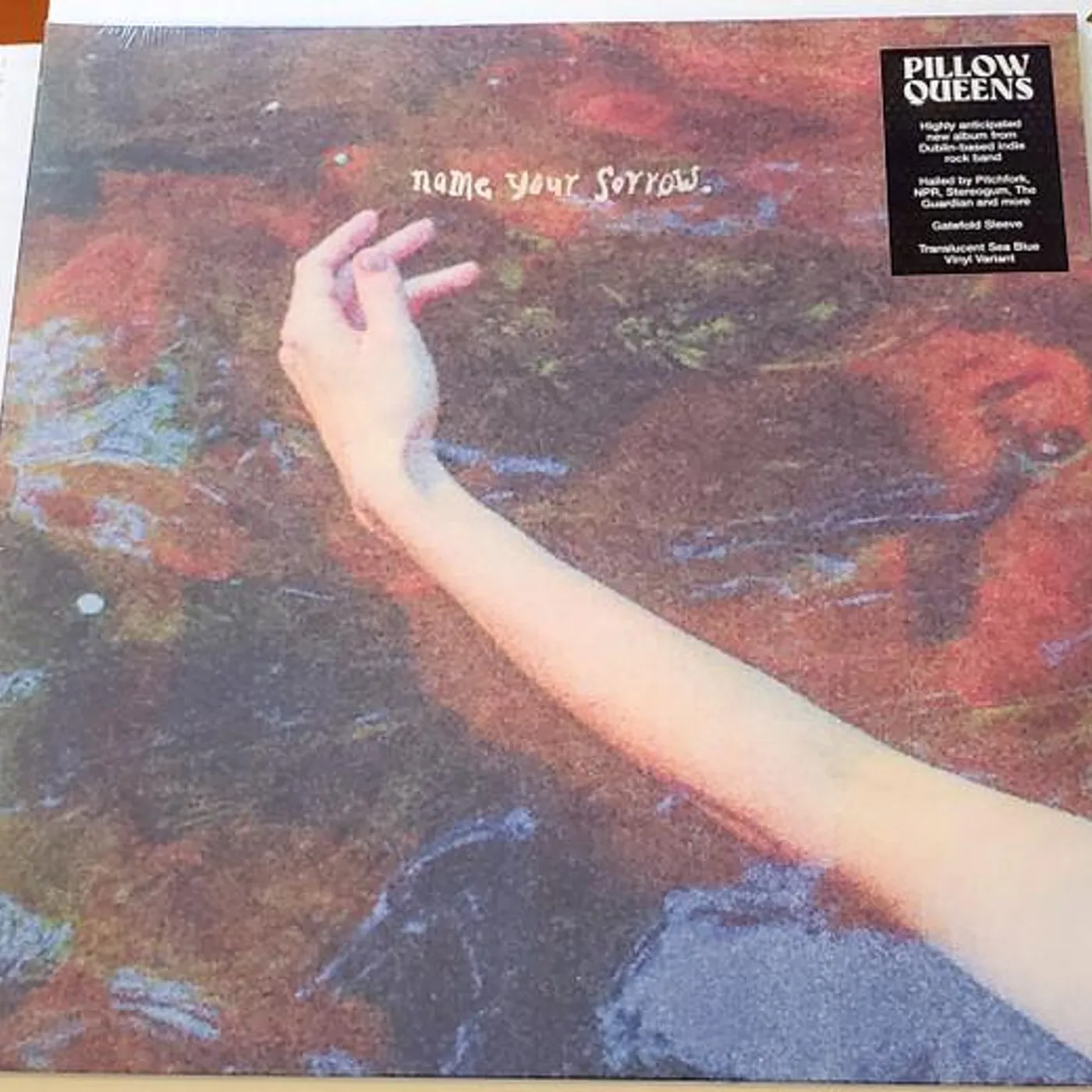 Pillow Queens NAME YOUR SORROW (X) (TRANSLUCENT SEA BLUE VINYL) Vinyl Record