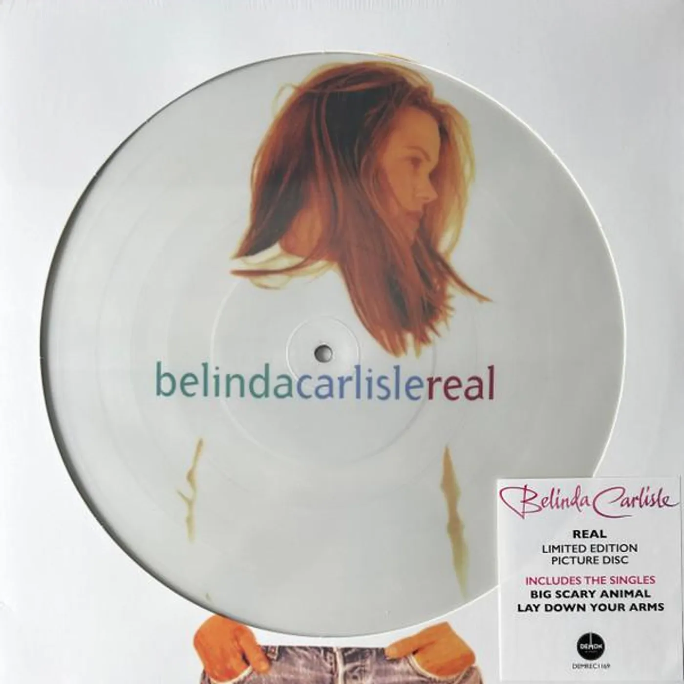 Belinda Carlisle REAL (PICTURE DISC) Vinyl Record