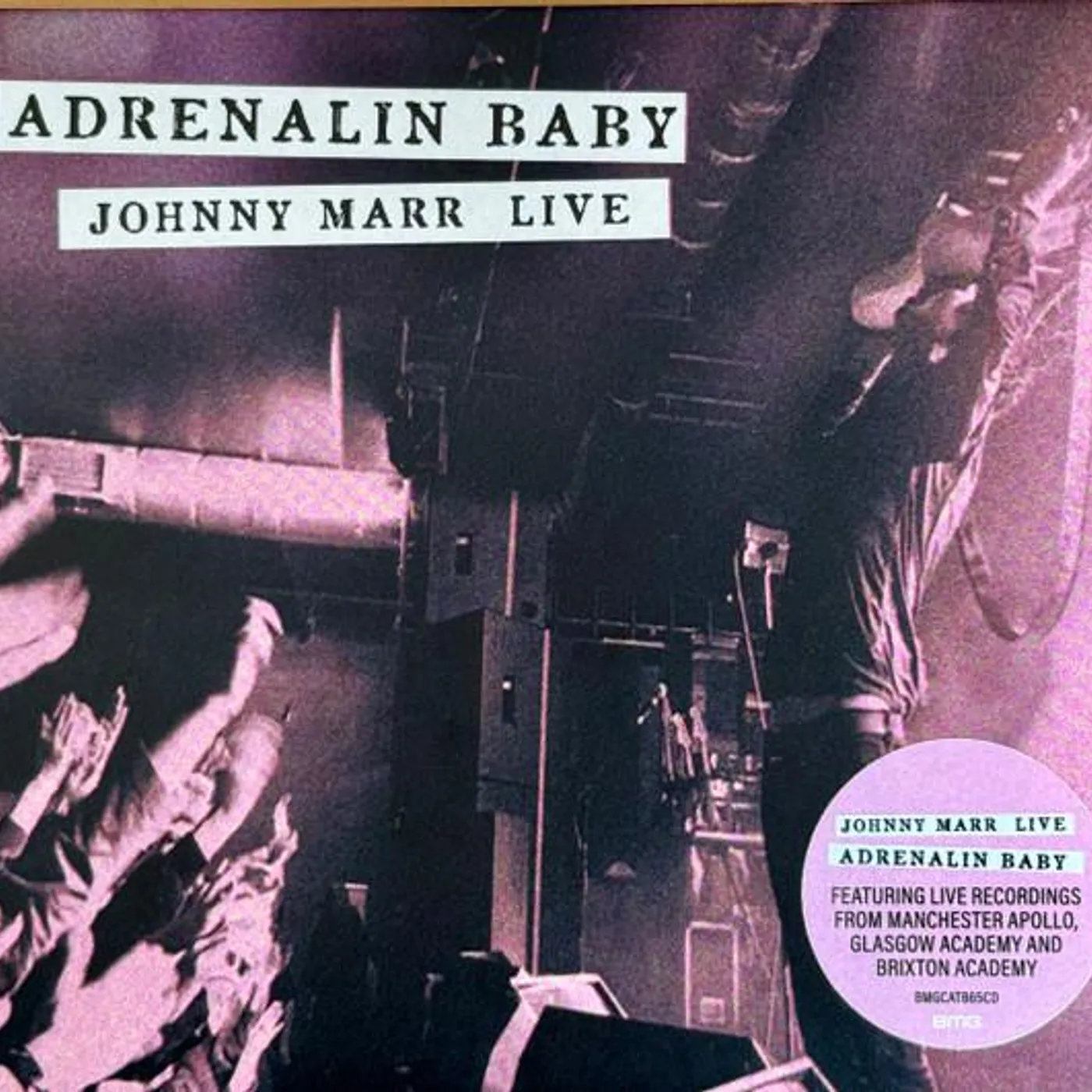 Johnny Marr ADRENALIN BABY CD