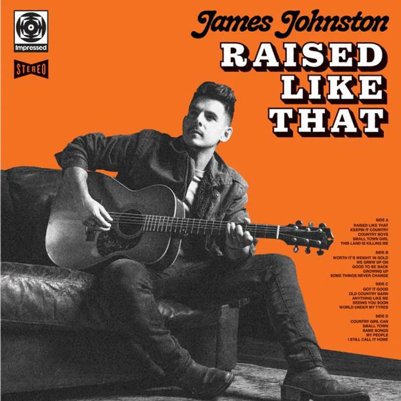 James Johnston RAISED LIKE THAT Vinyl Record