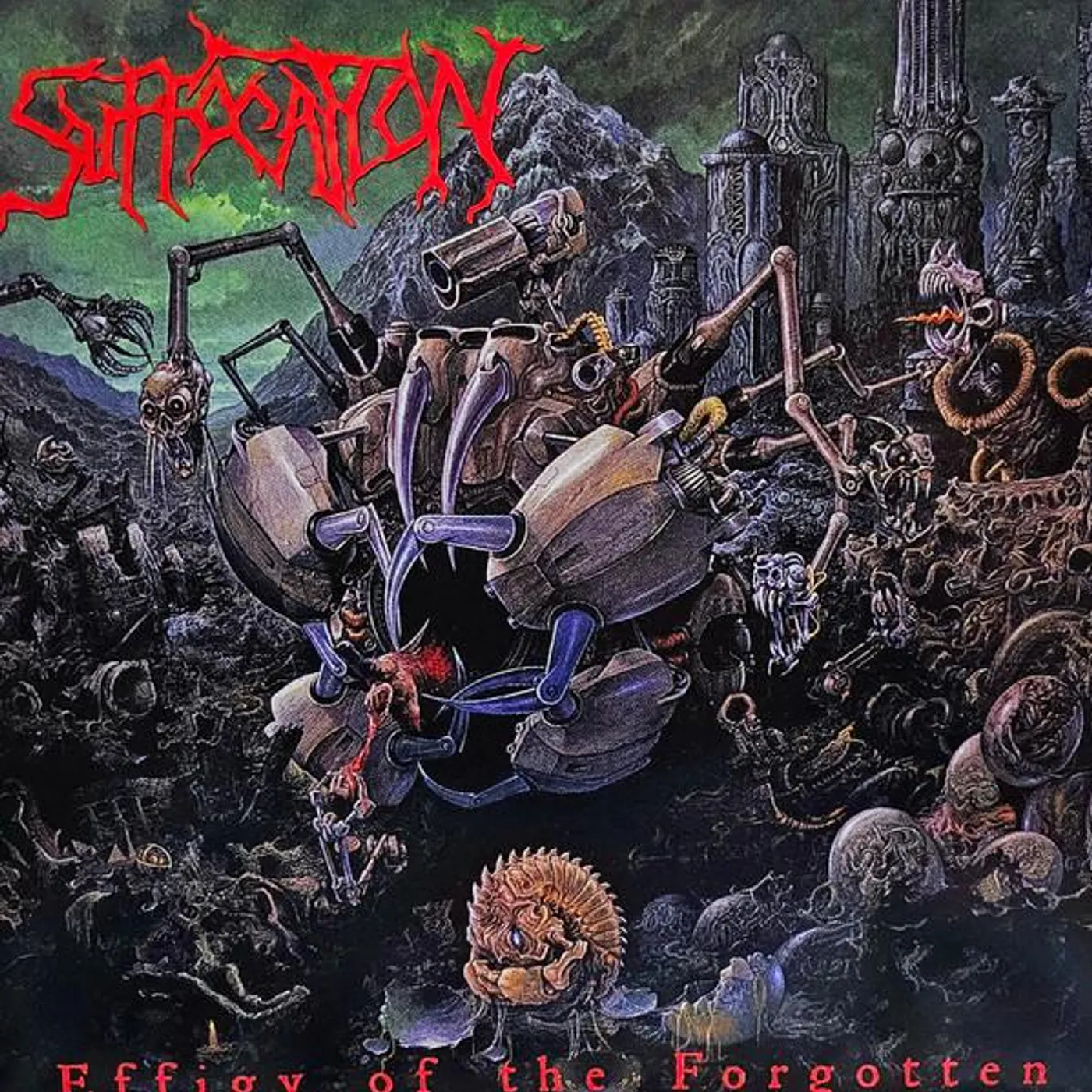 Suffocation EFFIGY OF THE FORGOTTEN (COLORED VINYL) Vinyl Record
