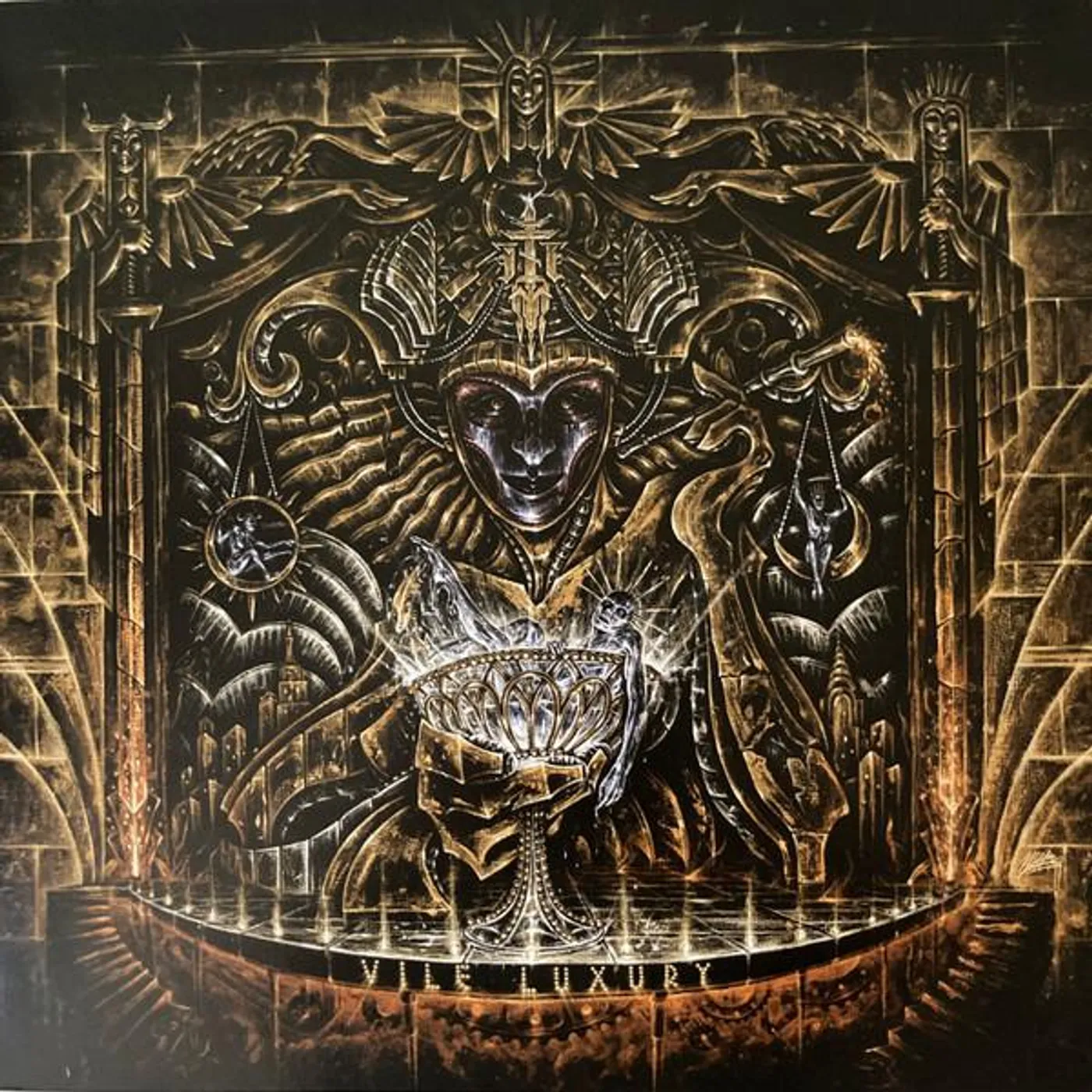 Imperial Triumphant VILE LUXURY (REDUX 1924) (2LP/NEON GREEN VINYL) Vinyl Record