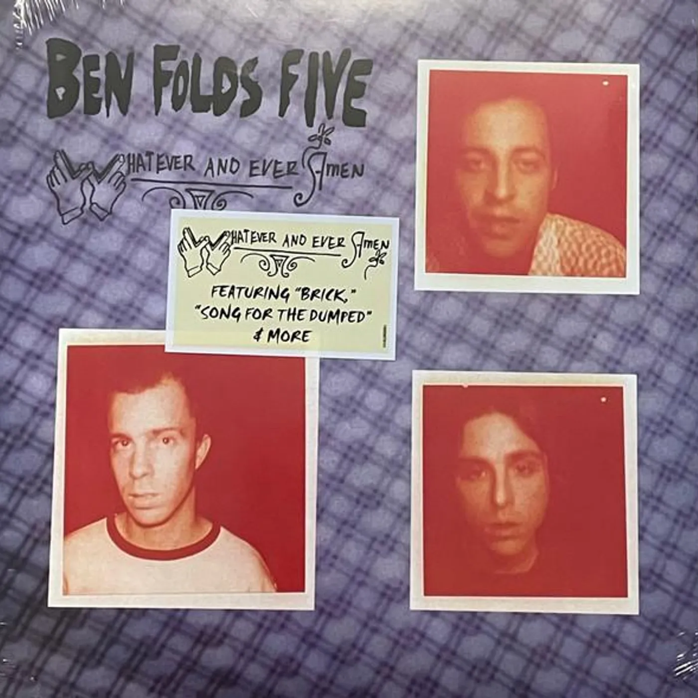 Ben Folds Five WHATEVER & EVER AMEN Vinyl Record