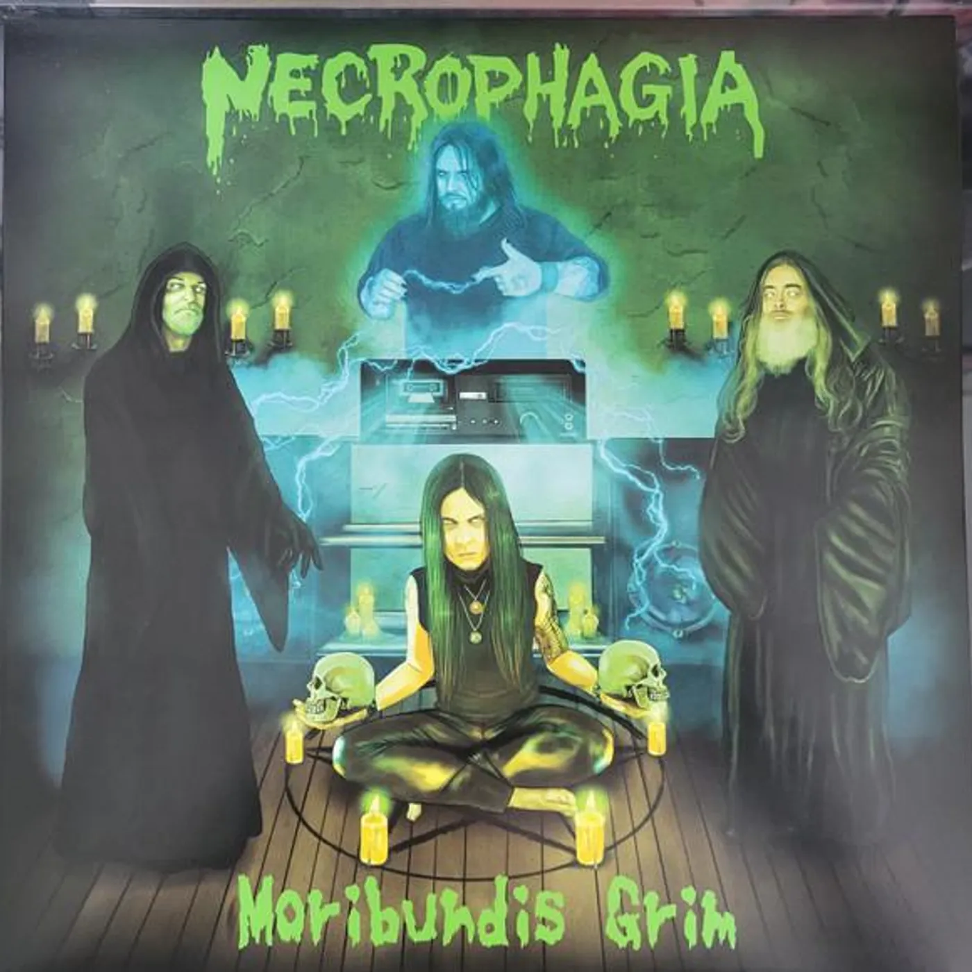 Necrophagia MORIBUNDIS GRIM Vinyl Record