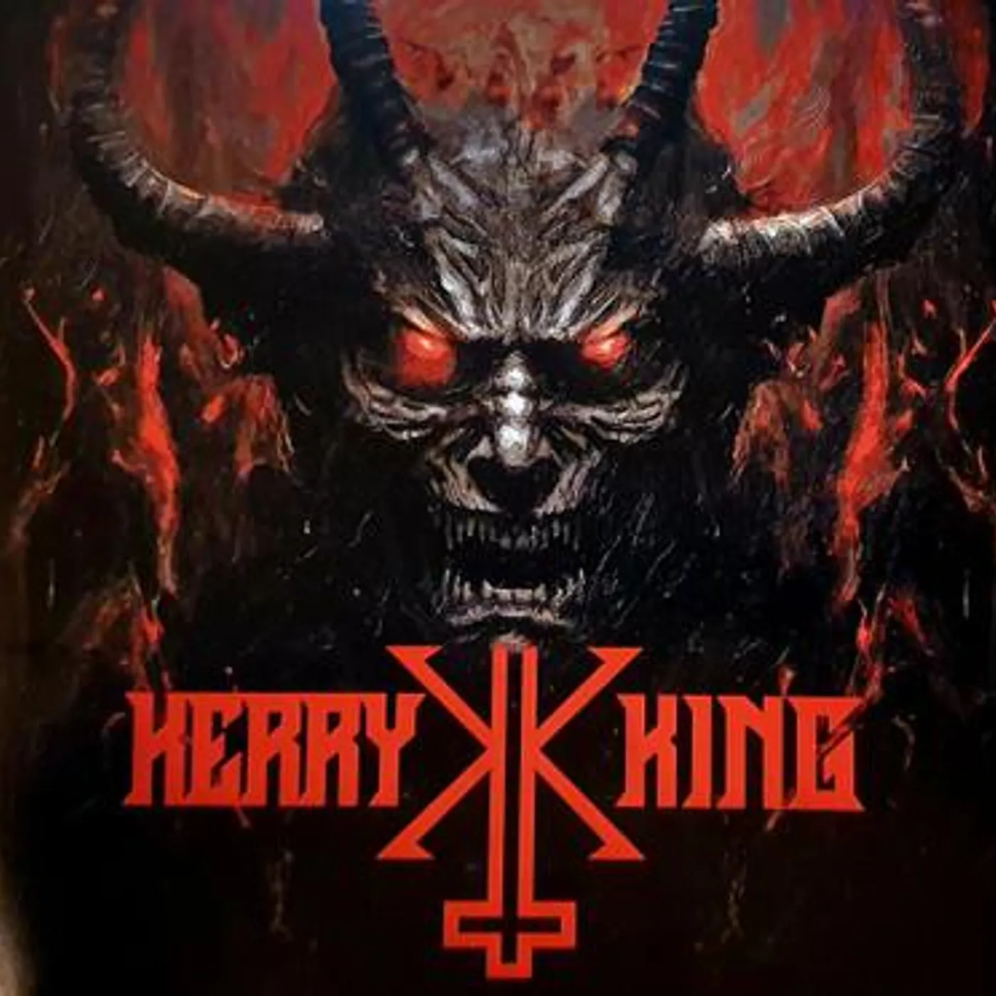 Kerry King FROM HELL I RISE (BLACK, DARK RED MARBLE VINYL) Vinyl Record