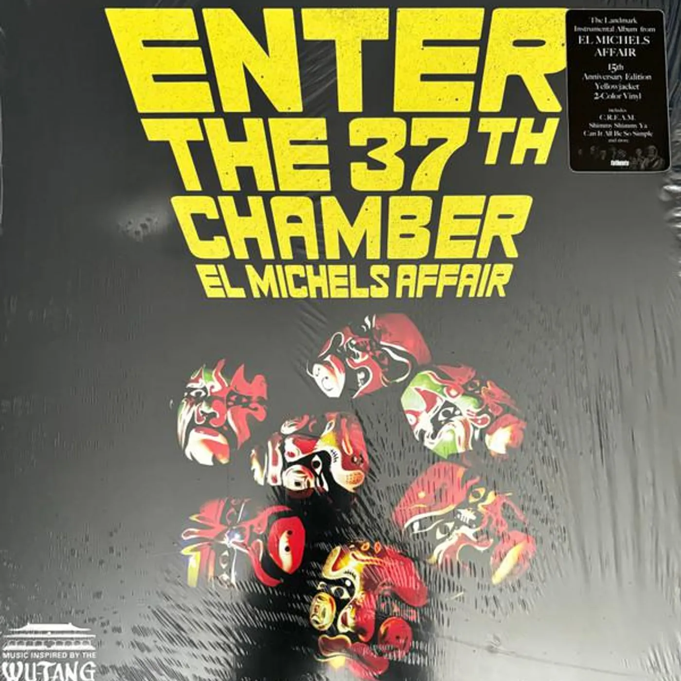 El Michels Affair Enter The 37Th Chamber (15Th Anniversary) (Yellow & Black) Vinyl Record
