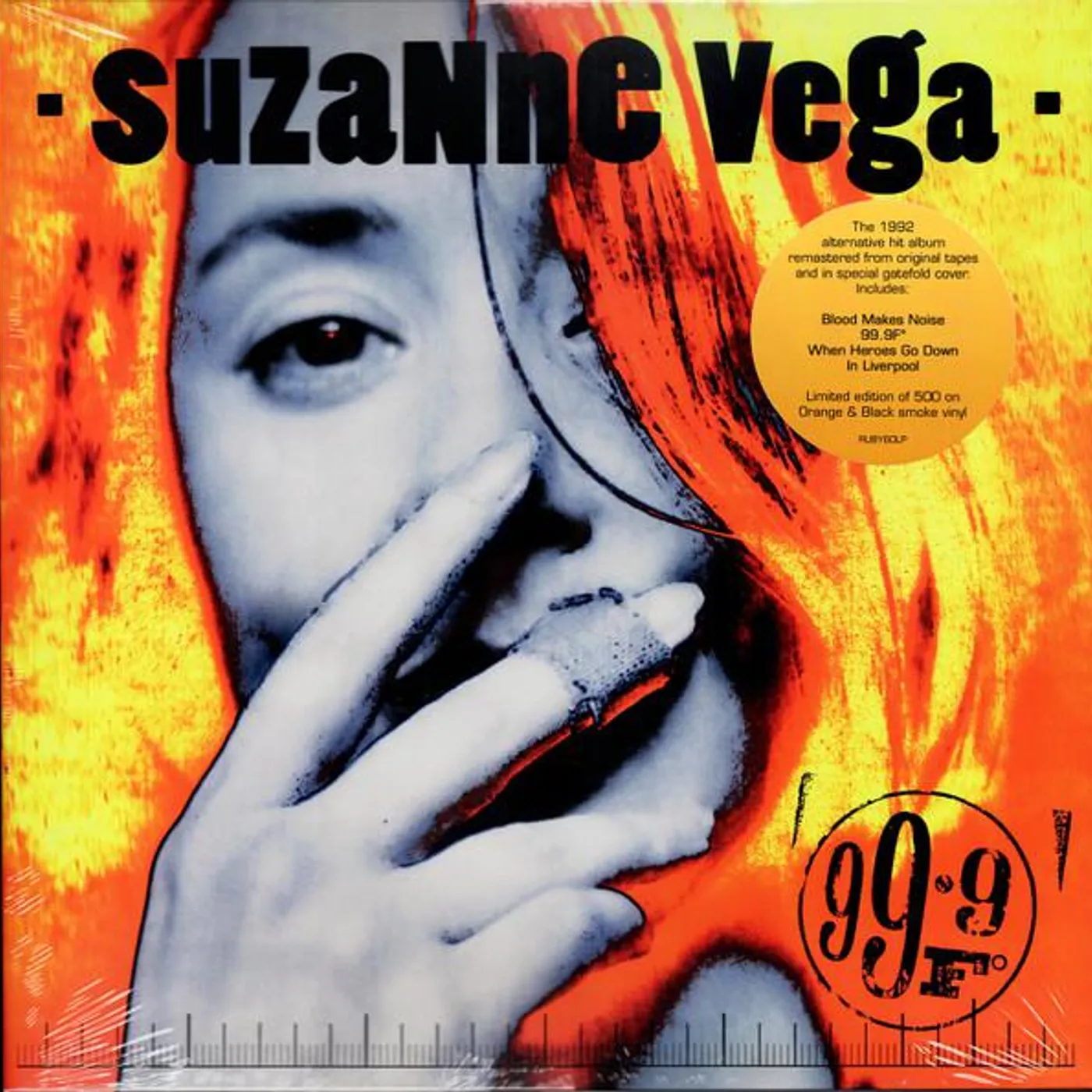 Suzanne Vega 99.9F (Limited/Gatefold Sleeve/Yellow) Vinyl Record