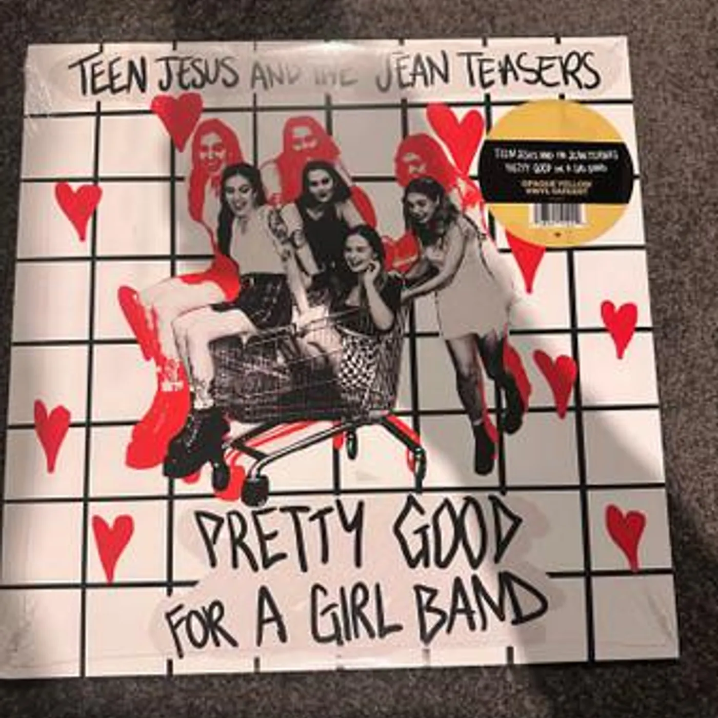 Teen Jesus and the Jean Teasers PRETTY GOOD FOR A GIRL BAND Vinyl Record