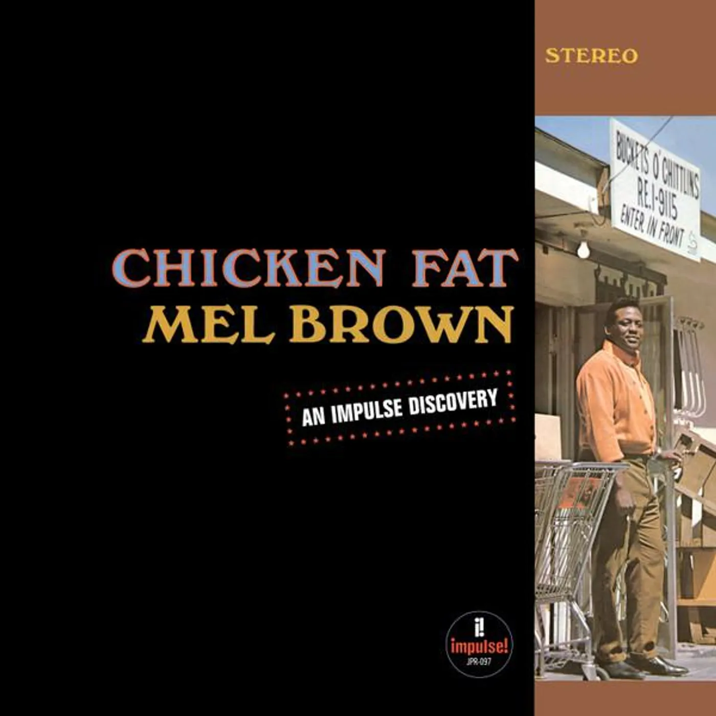 Mel Brown Chicken Fat (Clear) Vinyl Record