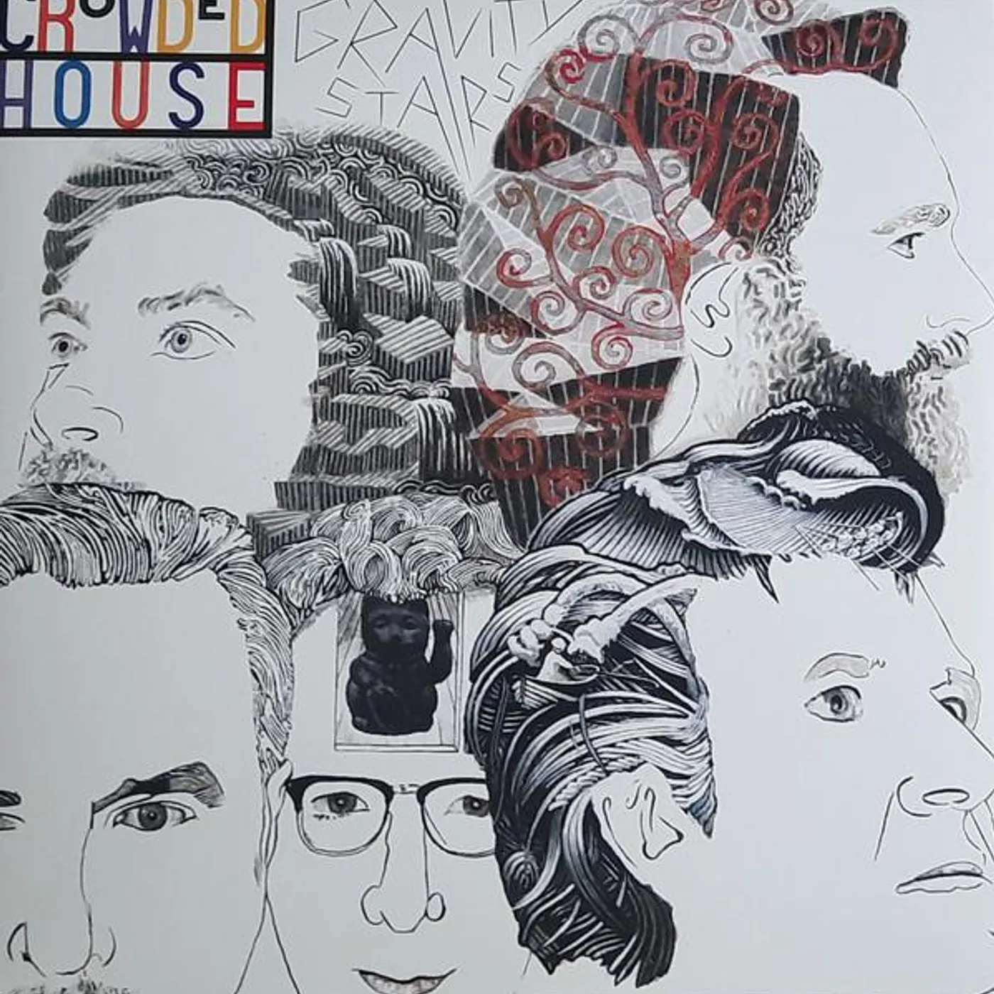 Crowded House GRAVITY STAIRS Vinyl Record