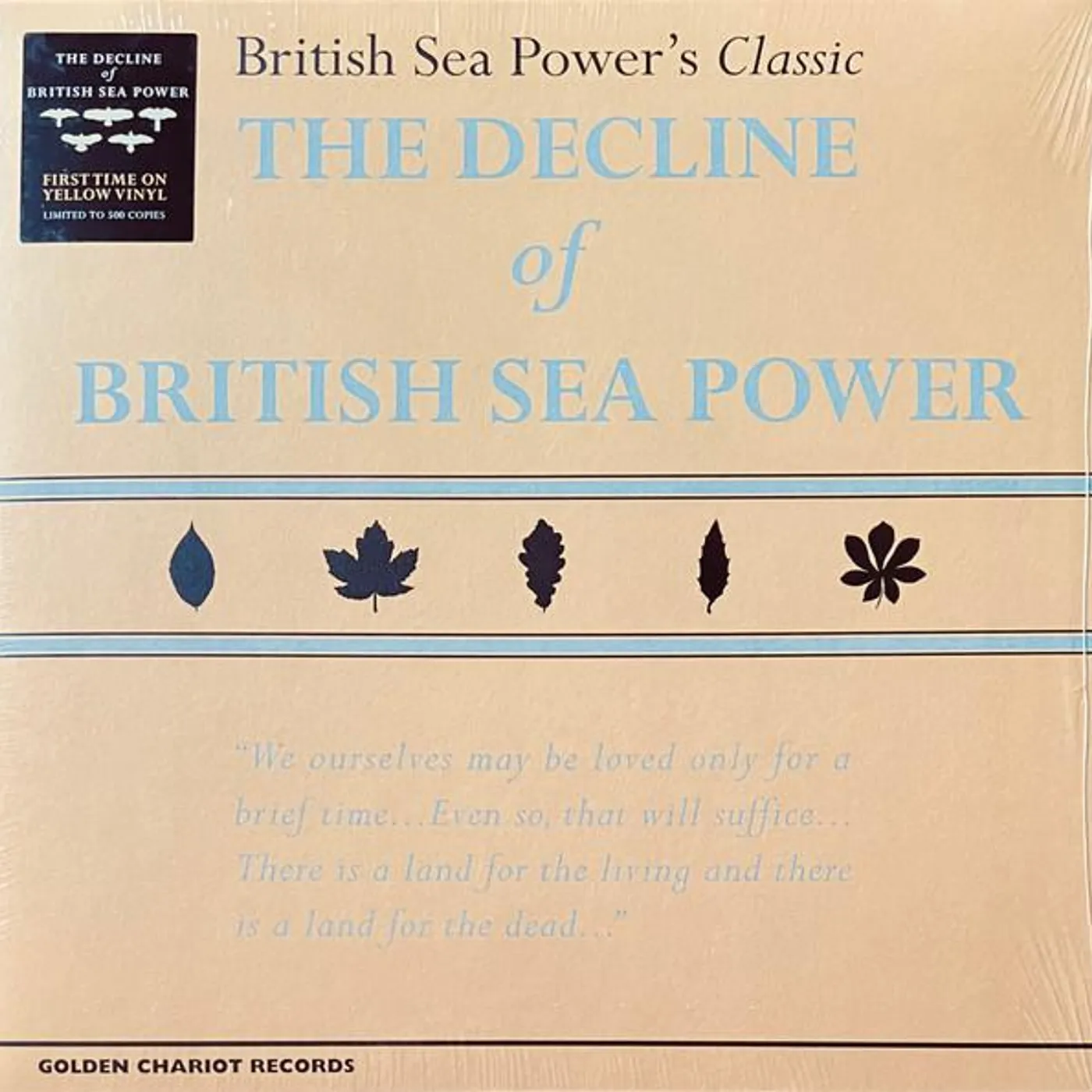 DECLINE OF BRITISH SEA POWER (YELLOW VINYL) Vinyl Record