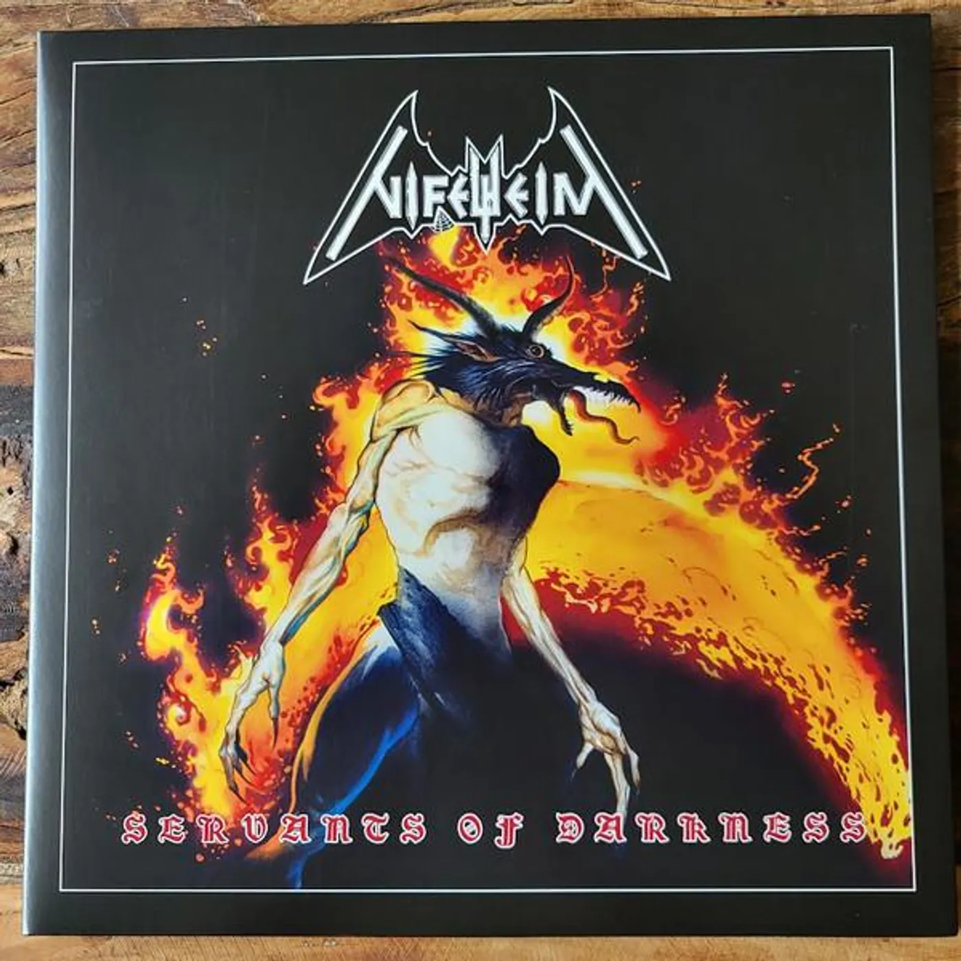 Nifelheim LP - Servants Of Darkness Orange Re (Vinyl)