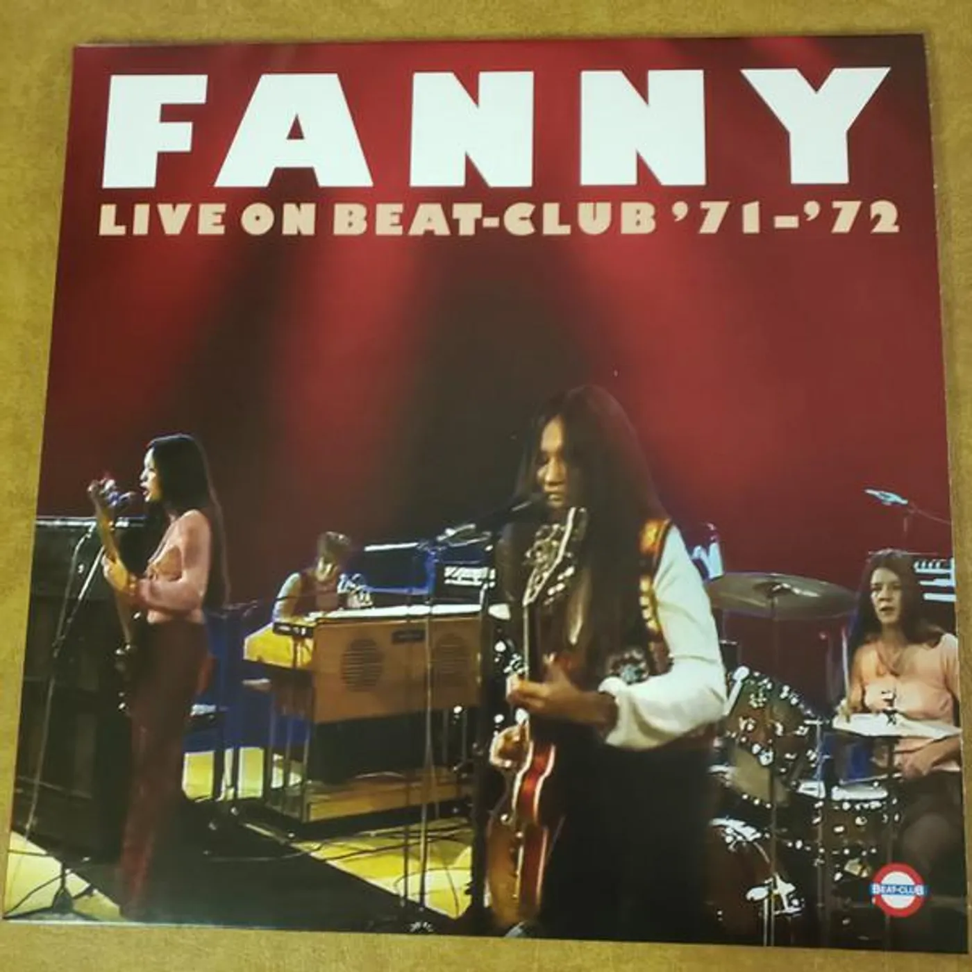 Fanny LIVE ON BEAT-CLUB '71-'72 (PEACH VINYL) Vinyl Record