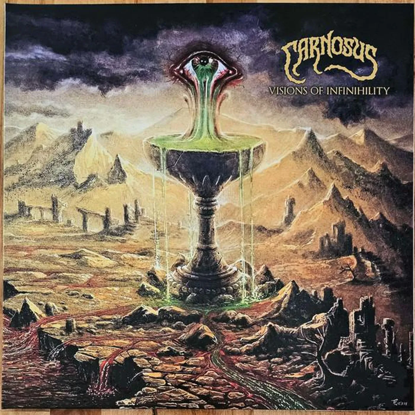 Carnosus VISIONS OF INFINIHILITY (RANDOM ECO MIX VINYL) Vinyl Record