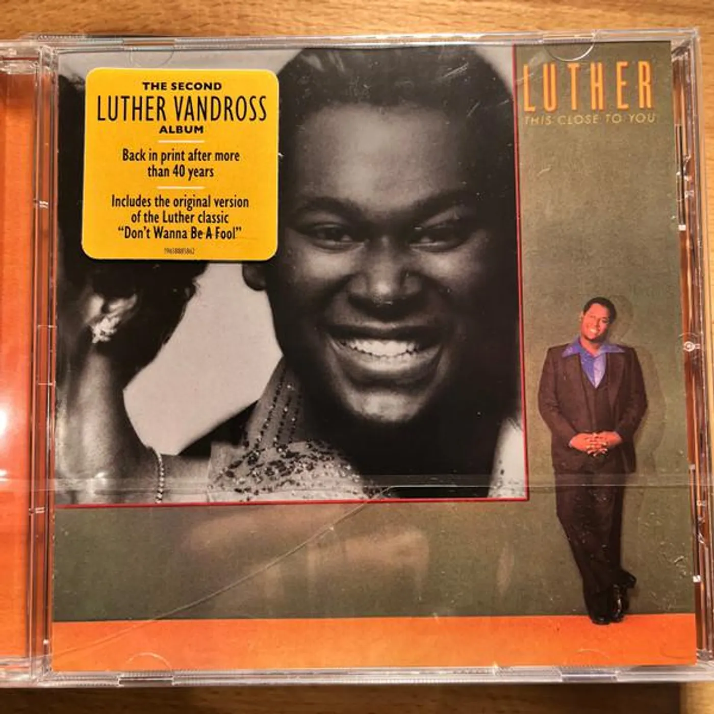Luther THIS CLOSE TO YOU CD