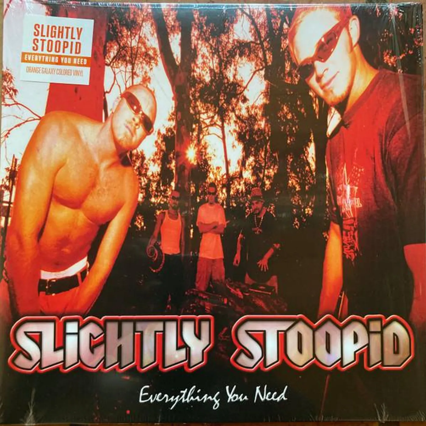 Slightly Stoopid EVERYTHING YOU NEED (ORANGE & YELLOW GALAXY VINYL) Vinyl Record