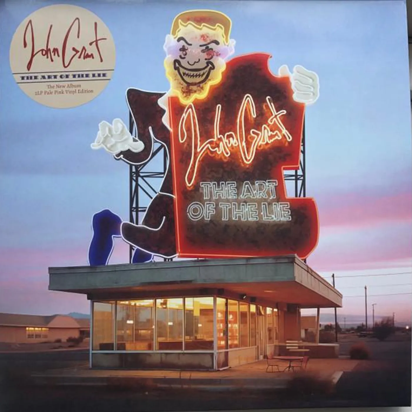 John Grant ART OF THE LIE (COLOR VINYL) Vinyl Record