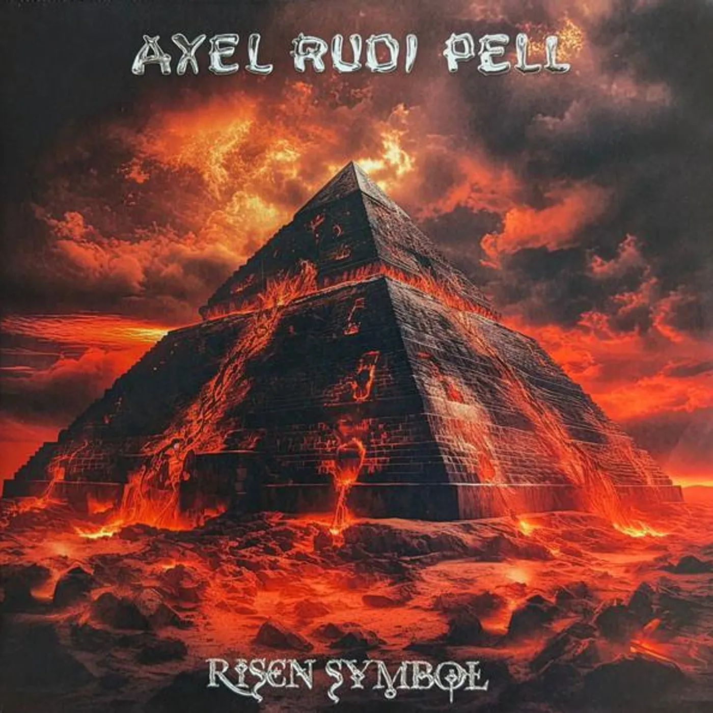 Axel Rudi Pell Risen Symbol (2LP/Orange) Vinyl Record