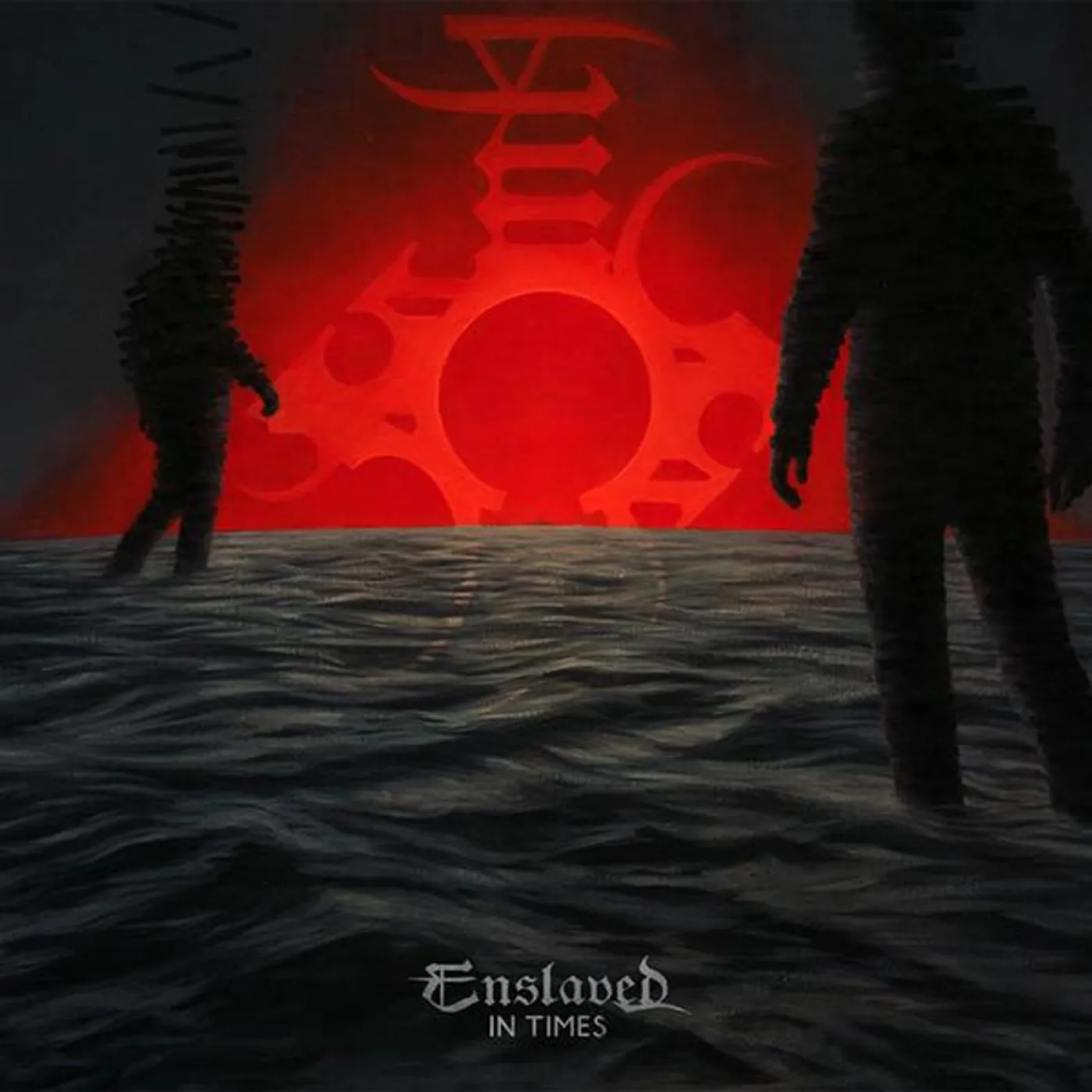 Enslaved IN TIMES (TRANS RED VINYL/2LP) Vinyl Record