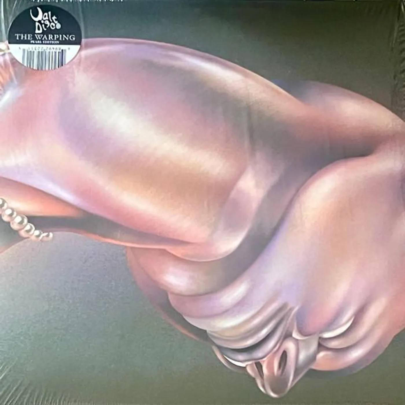 Walt Disco WARPING (MILKY CLEAR TRANSPARENT VINYL) Vinyl Record