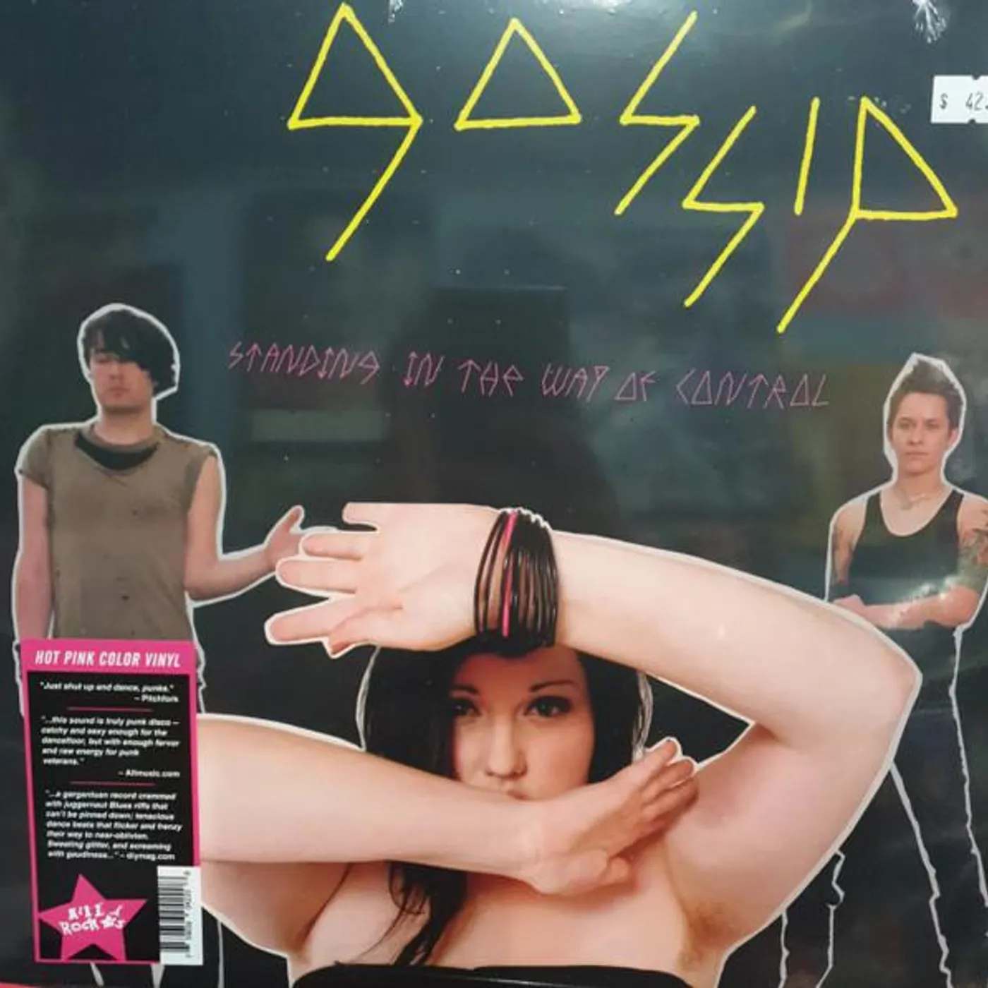 Gossip STANDING IN THE WAY OF CONTROL (HOT PINK VINYL) Vinyl Record