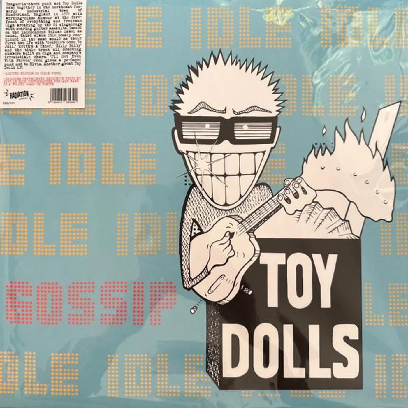 The Toy Dolls Idle Gossip (Color) Vinyl Record