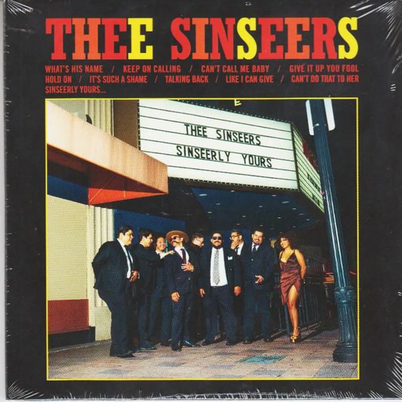 Thee Sinseers SINSEERLY YOURS CD